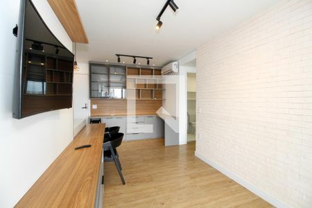 Sala e Cozinha de apartamento para alugar com 2 quartos, 71m² em Pinheiros, São Paulo