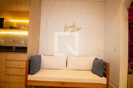 Sala / Quarto - Studio de kitnet/studio à venda com 1 quarto, 25m² em Jardim das Acacias, São Paulo