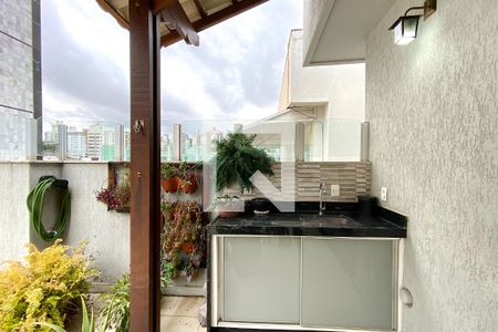 Varanda de apartamento à venda com 4 quartos, 200m² em Gutierrez, Belo Horizonte