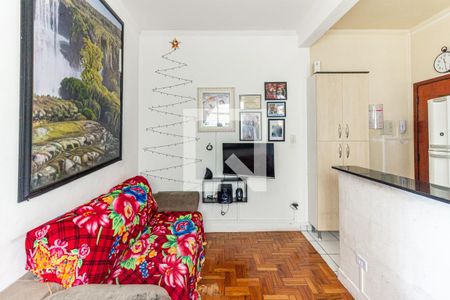 Sala de apartamento à venda com 1 quarto, 44m² em Campos Elíseos, São Paulo