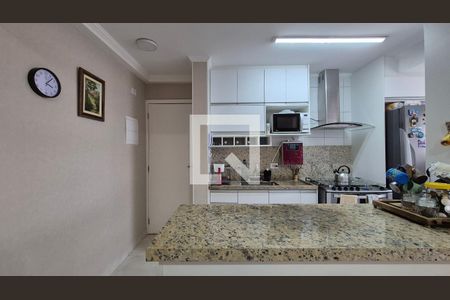 Cozinha de apartamento à venda com 3 quartos, 90m² em Parque das Nações, Santo André