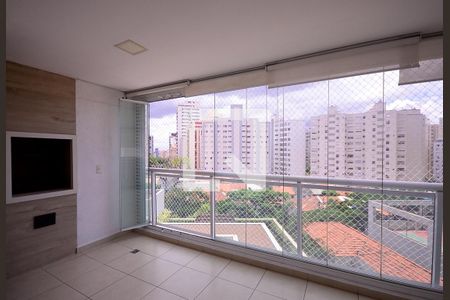 Varanda da Sala  de apartamento para alugar com 2 quartos, 74m² em Aclimação, São Paulo