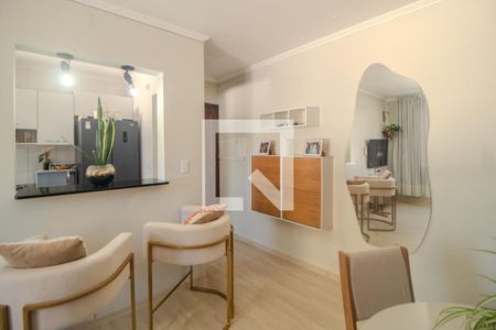 Sala de apartamento à venda com 1 quarto, 46m² em Santo Antônio, Porto Alegre