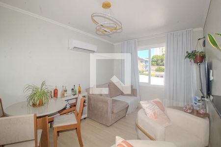 Sala de apartamento à venda com 1 quarto, 46m² em Santo Antônio, Porto Alegre