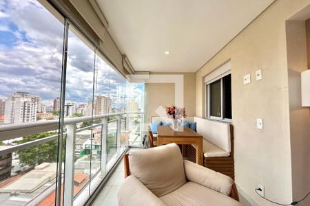 Varanda de apartamento para alugar com 1 quarto, 54m² em Vila Alexandria, São Paulo