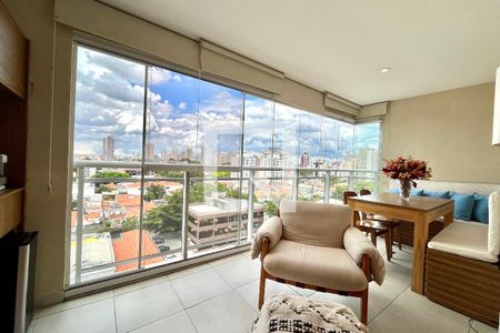 Varanda de apartamento para alugar com 1 quarto, 54m² em Vila Alexandria, São Paulo
