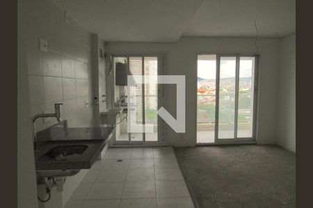 Sala - Cozinha de apartamento à venda com 3 quartos, 65m² em Rochdale, Osasco