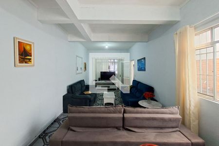 Sala de casa para alugar com 3 quartos, 160m² em Maracanã, Praia Grande