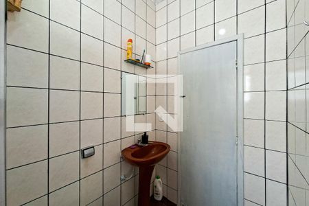 Banheiro de casa para alugar com 3 quartos, 160m² em Maracanã, Praia Grande