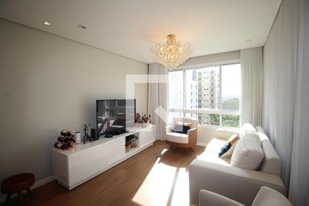 Sala de apartamento à venda com 3 quartos, 97m² em Petrópolis, Porto Alegre