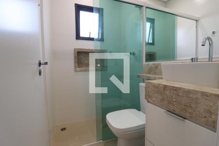 Banheiro Quarto 1 suíte de apartamento para alugar com 2 quartos, 62m² em Jardim Bela Vista , Santo André