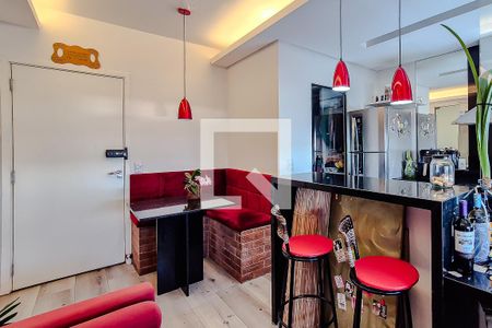 Sala de apartamento para alugar com 1 quarto, 34m² em Barra Funda, São Paulo