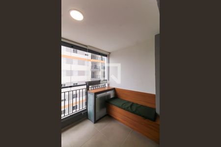 Varanda do Studio de apartamento para alugar com 1 quarto, 30m² em Belenzinho, São Paulo