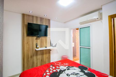 Quarto 1 - Suíte de apartamento à venda com 2 quartos, 120m² em Vila Marina, Santo André
