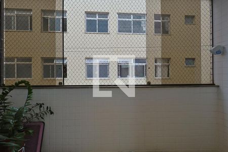 Varanda da Sala de apartamento à venda com 3 quartos, 98m² em Castelo, Belo Horizonte