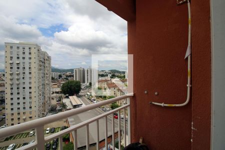 Varanda da Sala de apartamento para alugar com 2 quartos, 40m² em Irajá, Rio de Janeiro
