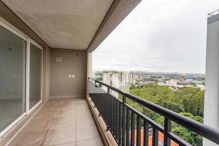 Varanda da sala  de apartamento à venda com 3 quartos, 130m² em Centro, Diadema