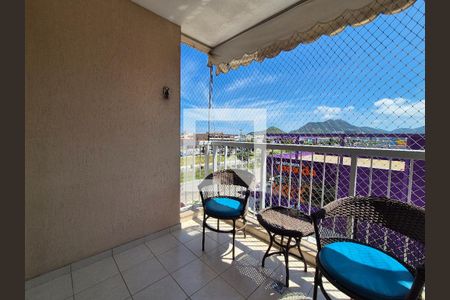 Varanda  de apartamento à venda com 2 quartos, 66m² em Recreio dos Bandeirantes, Rio de Janeiro