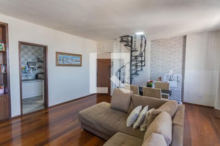 Sala 1 de apartamento à venda com 4 quartos, 186m² em Santa Efigênia, Belo Horizonte