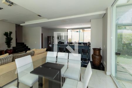 Sala de Jantar de casa de condomínio à venda com 3 quartos, 348m² em Vila do Ouro, Nova Lima