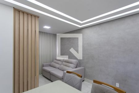 Sala de apartamento para alugar com 2 quartos, 69m² em Cabral, Contagem