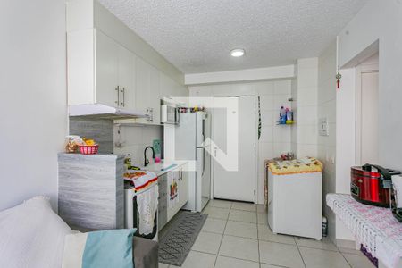 Sala e cozinha de apartamento para alugar com 2 quartos, 34m² em Sacomã, São Paulo