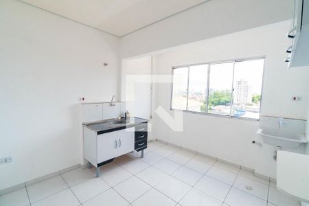 Cozinha e Área de Serviço de apartamento para alugar com 1 quarto, 25m² em Jardim Oriental, São Paulo