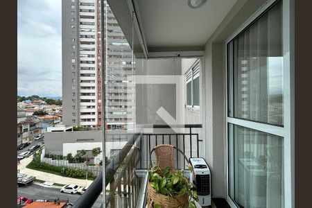 Varanda da Sala de apartamento para alugar com 2 quartos, 53m² em Vila Cruz das Almas, São Paulo