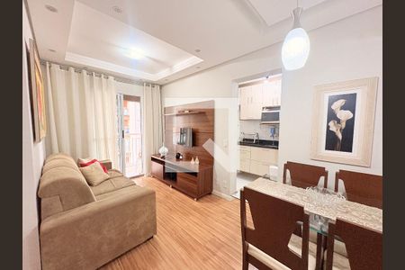 Sala de apartamento à venda com 2 quartos, 51m² em Parque Uniao, Jundiaí