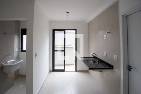 Sala/Cozinha de apartamento à venda com 1 quarto, 32m² em Centro, Diadema