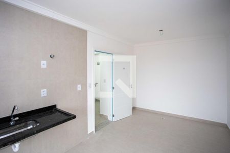 Sala/Cozinha de apartamento à venda com 2 quartos, 44m² em Centro, Diadema