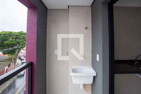 Varanda/Area de Serviço de apartamento à venda com 2 quartos, 44m² em Centro, Diadema