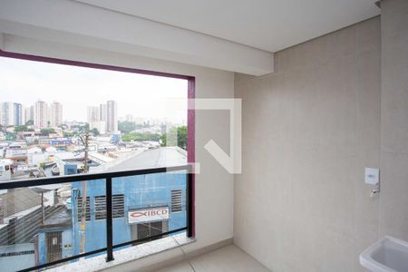 Varanda/Area de Serviço de apartamento à venda com 2 quartos, 45m² em Centro, Diadema