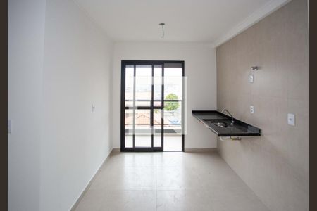 Sala/Cozinha de apartamento à venda com 2 quartos, 44m² em Centro, Diadema