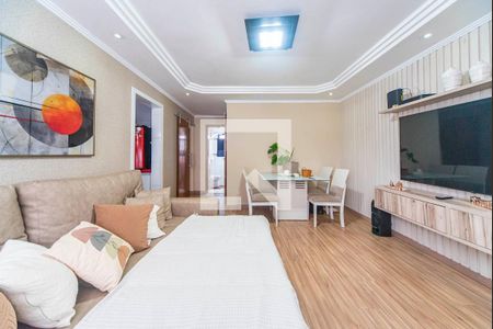 Sala de apartamento à venda com 2 quartos, 92m² em Parque Sao Vicente, Santo André