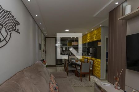 Sala de Estar/Jantar  de apartamento para alugar com 2 quartos, 55m² em Jardim das Colinas, Hortolândia