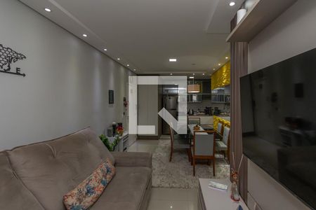 Sala de Estar/Jantar  de apartamento para alugar com 2 quartos, 55m² em Jardim das Colinas, Hortolândia