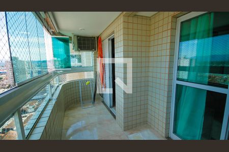 Varanda de apartamento para alugar com 1 quarto, 56m² em Aviação, Praia Grande