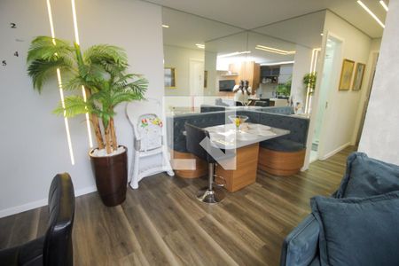 Sala de Jantar de apartamento à venda com 3 quartos, 80m² em Parque das Nações, Santo André