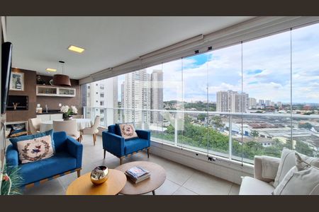 Varanda de apartamento para alugar com 3 quartos, 133m² em Vila Anastácio, São Paulo