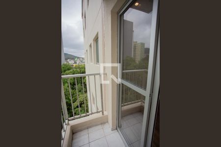 VARANDA DA SALA de apartamento para alugar com 2 quartos, 54m² em Jardim Marilu, São Paulo