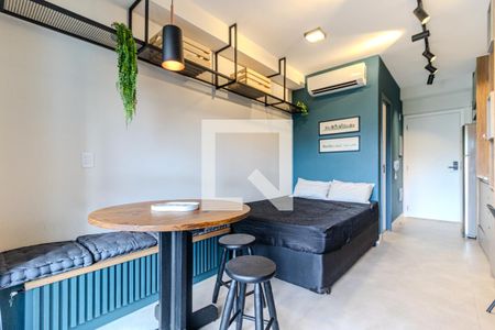 Studio de kitnet/studio para alugar com 1 quarto, 24m² em Santa Ifigênia, São Paulo