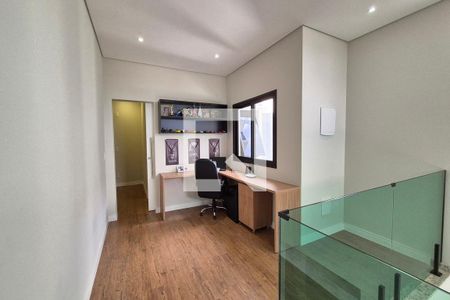 Hall dos Quartos - Escritório  de casa de condomínio à venda com 3 quartos, 360m² em Swiss Park, Campinas