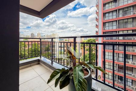 Varanda de kitnet/studio para alugar com 1 quarto, 42m² em Vila Mariana, São Paulo