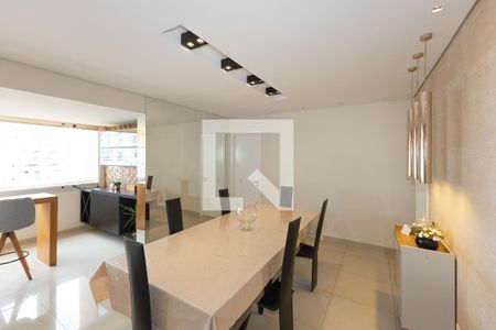 Sala de Jantar de apartamento para alugar com 3 quartos, 128m² em Vila da Serra, Nova Lima