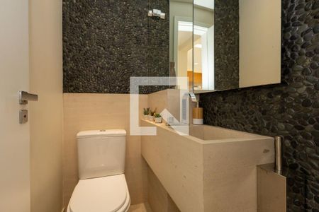 Lavabo da Sala de apartamento para alugar com 3 quartos, 128m² em Vila da Serra, Nova Lima