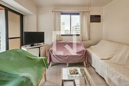 Sala de apartamento para alugar com 3 quartos, 140m² em Barra Funda, Guarujá