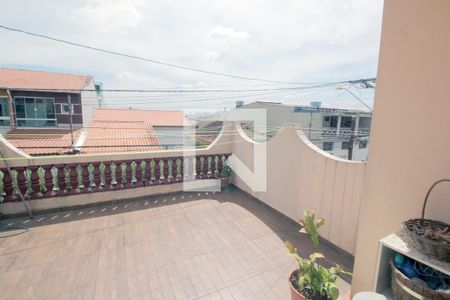 Varanda da Suite de casa à venda com 4 quartos, 180m² em Vila Humaita, Santo André