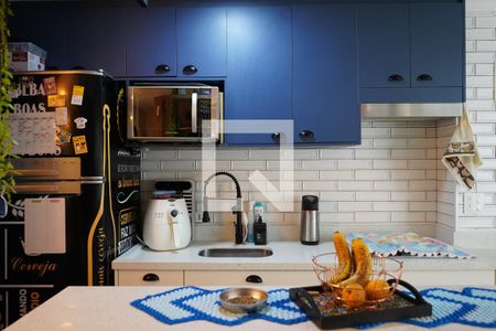 Cozinha de apartamento à venda com 2 quartos, 57m² em Brás, São Paulo