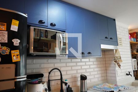 Cozinha de apartamento à venda com 2 quartos, 57m² em Brás, São Paulo